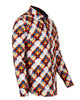 Orange Pure Cotton Dotted Print-Makrom