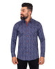 Oval Print Pure Cotton Shirt-Makrom