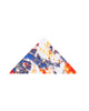 Paint Print Men's Shirt with Matching Handkerchief-Makrom