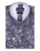 Paisley Print Pure Cotton Shirt-Makrom