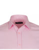 Pink Classic Single Cuff Men's Shirt-Makrom