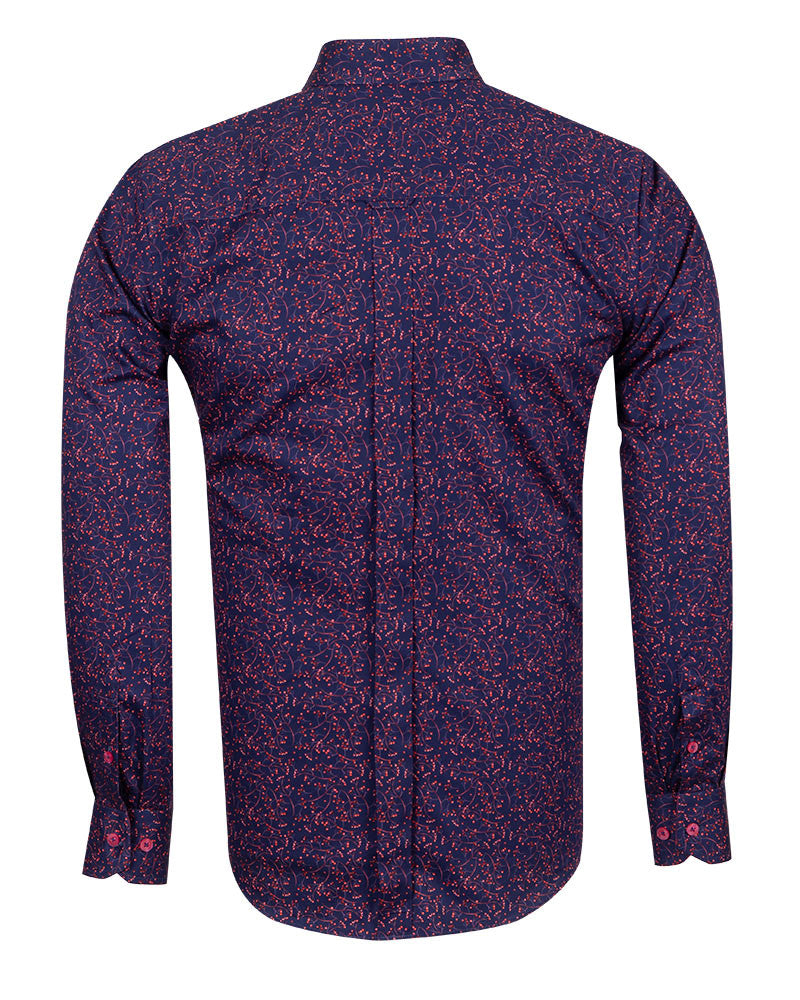 Pure Cotton Floral Print-Makrom