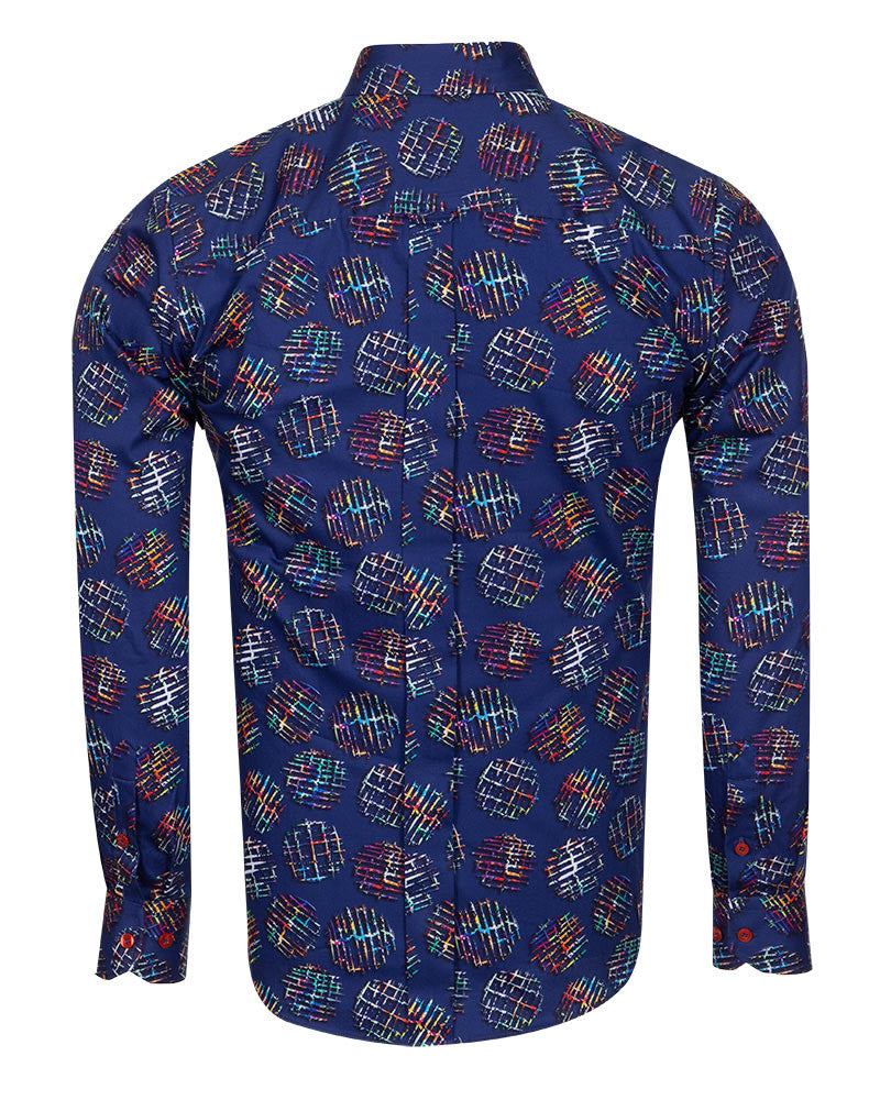 Pure Cotton Frost Print Cotton Shirts For Men-Makrom