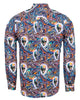 Pure Cotton Groovy Skull Print-Makrom