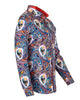 Pure Cotton Groovy Skull Print-Makrom
