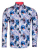 Pure Cotton Leaf Print-Makrom