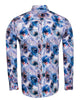 Pure Cotton Leaf Print-Makrom