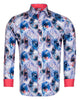 Pure Cotton Leaf Print-Makrom