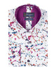 Pure Cotton Paint Splatter Print-Makrom
