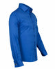 Royal Blue Plain Double Cuff Shirt-Makrom