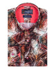 Rustic Floral Pure Cotton Print Shirt-Makrom
