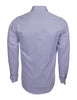 Lilac Casual Twill Double Cuff Long Sleeve Shirt