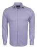 Lilac Casual Twill Double Cuff Long Sleeve Shirt