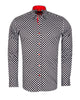 Black Polka Dot Print with Matching Handkerchief