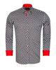 Black Polka Dot Print with Matching Handkerchief