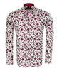 Red Flower Print with Matching Handkerchief
