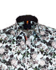 Green Flower Print with Matching Handkerchief