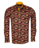 Colourful Flower Print with Matching Handkerchief