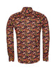Colourful Flower Print with Matching Handkerchief