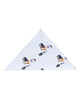 Blue Vespa Print Shirt with Matching Handkerchief