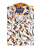 Musical Instrument Print Shirt with Matching Handkerchief