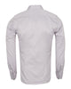 Grey Plain Double Cuff Shirt