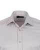 Grey Plain Double Cuff Shirt