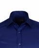 Navy Plain Double Cuff Shirt