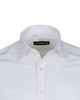 Cream Plain Double Cuff Shirt