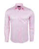 Pink Plain Double Cuff Shirt