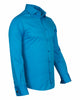Turquoise Plain Double Cuff Shirt