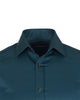 Green Flora Plain Double Cuff Shirt