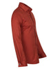 Rustic Brown Plain Double Cuff Shirt