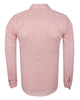 Peach Casual Twill Double Cuffed Shirts