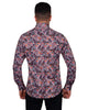 Mosaic Floral Print Pure Cotton Shirt