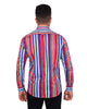 Retro Candy Striped Men's Shirt