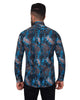 Blue Crust Print Men's Shirt