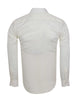 Cream Classic Twill Single Cuff Shirt