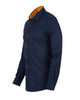 Classic Black Dotted Print Men's Shirt