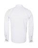 Classic White Dotted Print Men's Shirt