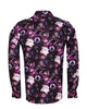 Flower Printed Pure Cotton Shirt with Matching Handkerchief