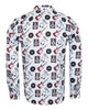 Vintage Record Store Music Print Men's Shirt