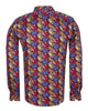Colourful Bubbles Print Men's Shirt with Matching Handkerchief