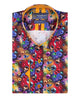 Colourful Bubbles Print Men's Shirt with Matching Handkerchief