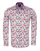 Hippy Butterfly Print Shirt with Matching Handkerchief