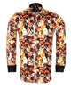 Horse Print Men's Shirt with Matching Handkerchief