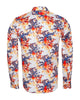 Paint Print Men's Shirt with Matching Handkerchief