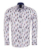 Woman Shopaholic Print White Shirt