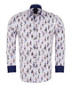 Woman Shopaholic Print White Shirt