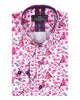 Purple Birds in Tree Print Long Sleeve Shirt